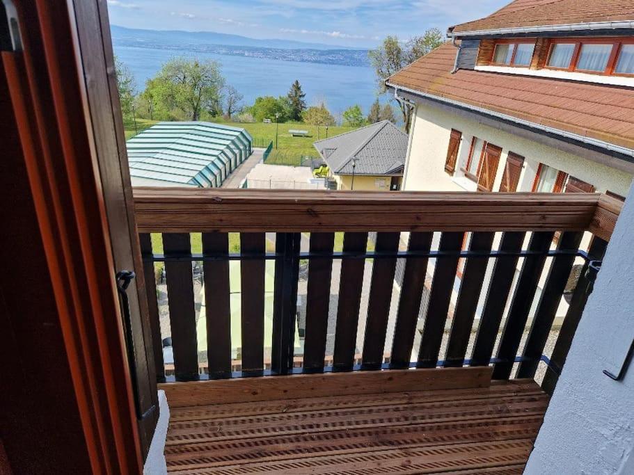 Le Garden - Ski - Vue Lac - Piscine - Parking - Evian - Thonon - Lugrin Eksteriør billede