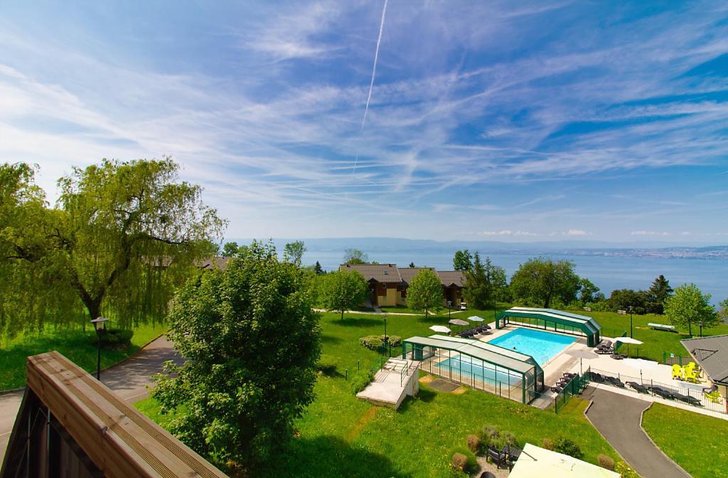 Le Garden - Ski - Vue Lac - Piscine - Parking - Evian - Thonon - Lugrin Eksteriør billede
